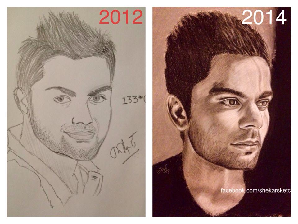 See How This Amateur Became An Amazing Artist Through Sheer Hardwork!