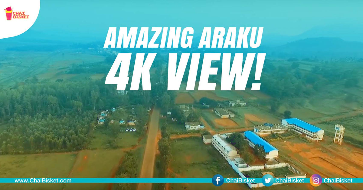 Check Out This Awesome 4K View Of The Picturesque Araku Valley Near Vi