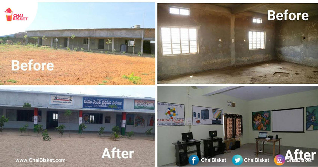 This NGO Adopts Government Schools & Turns Them Into Beautiful Places