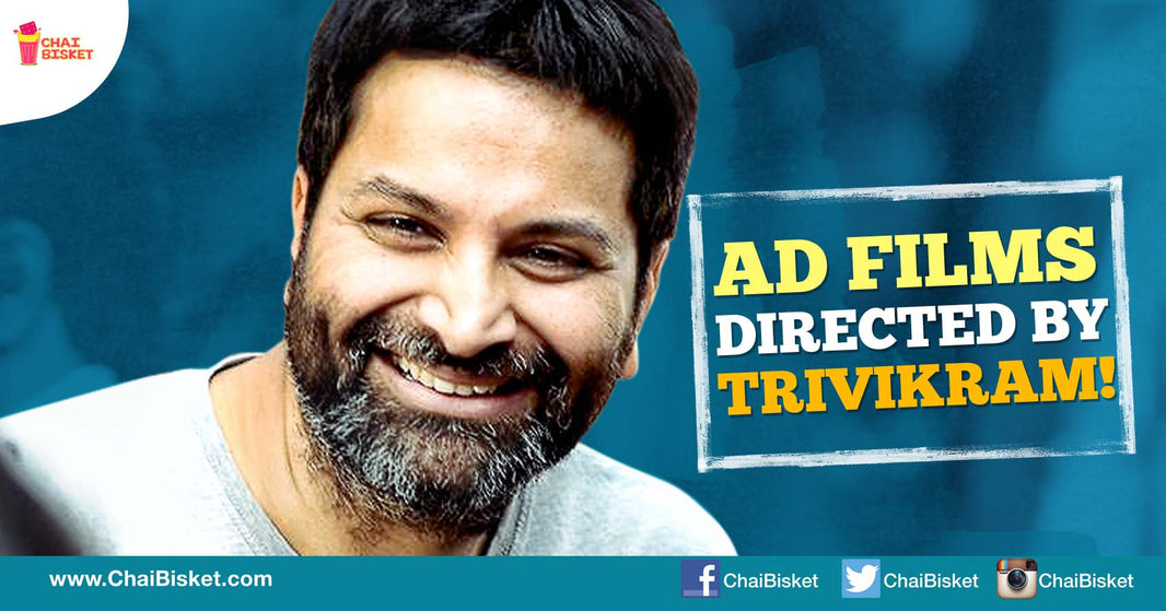 12 Times When Trivikram Directed Commercial Brand Advertisements!