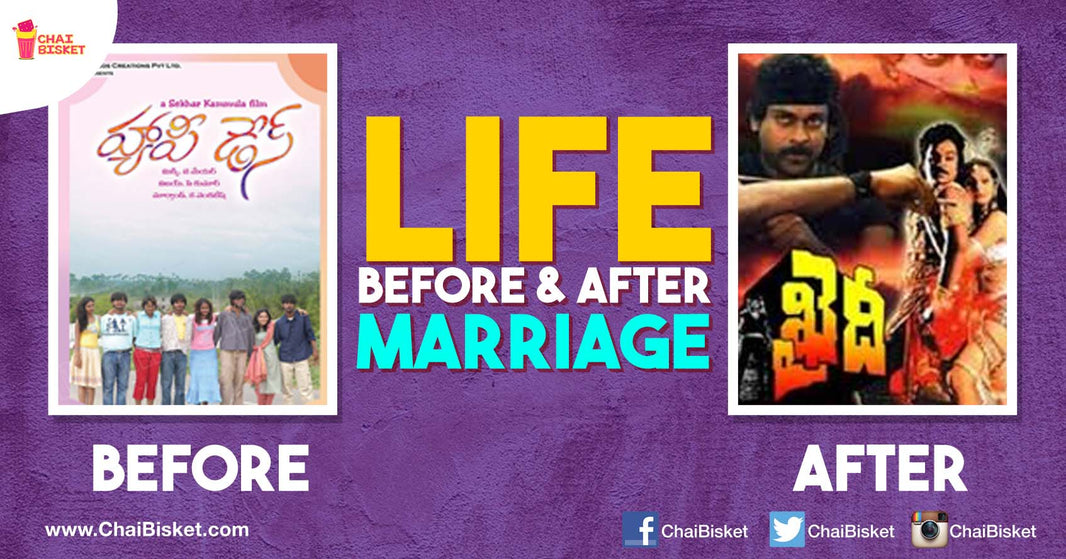 What If...Boys' Life Before And After Marriage Was Explained Using Movie Titles?!