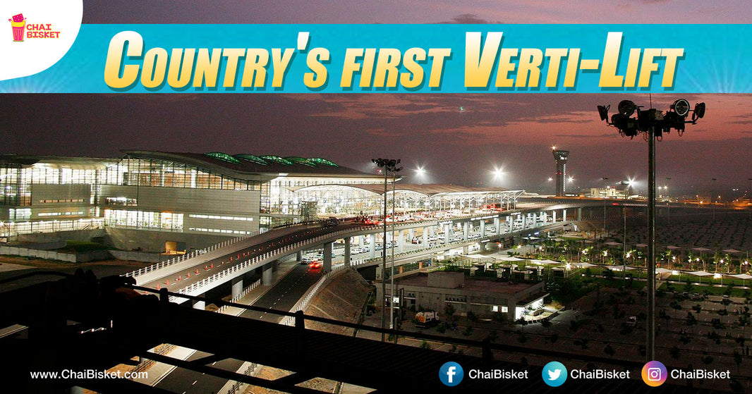 Hyderabad’s Airport Becomes The First In Our Country To Have A Wheelchair Lift For Physically Challenged!