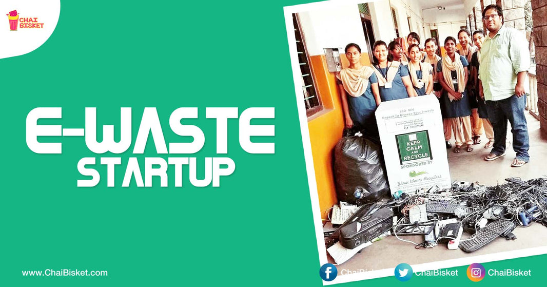 This Startup Is Making Vizag Free Of Electronic Junk By Picking Up E-Waste At Your Doorstep!
