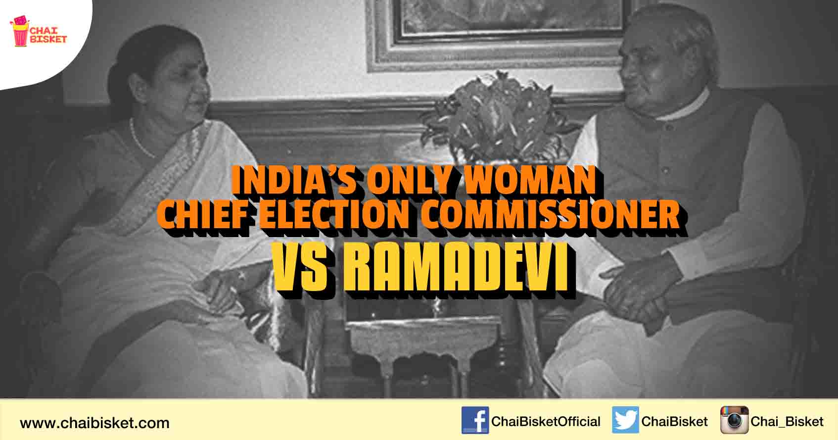 VS Ramadevi - Everything About India's only Woman Chief Election Commi