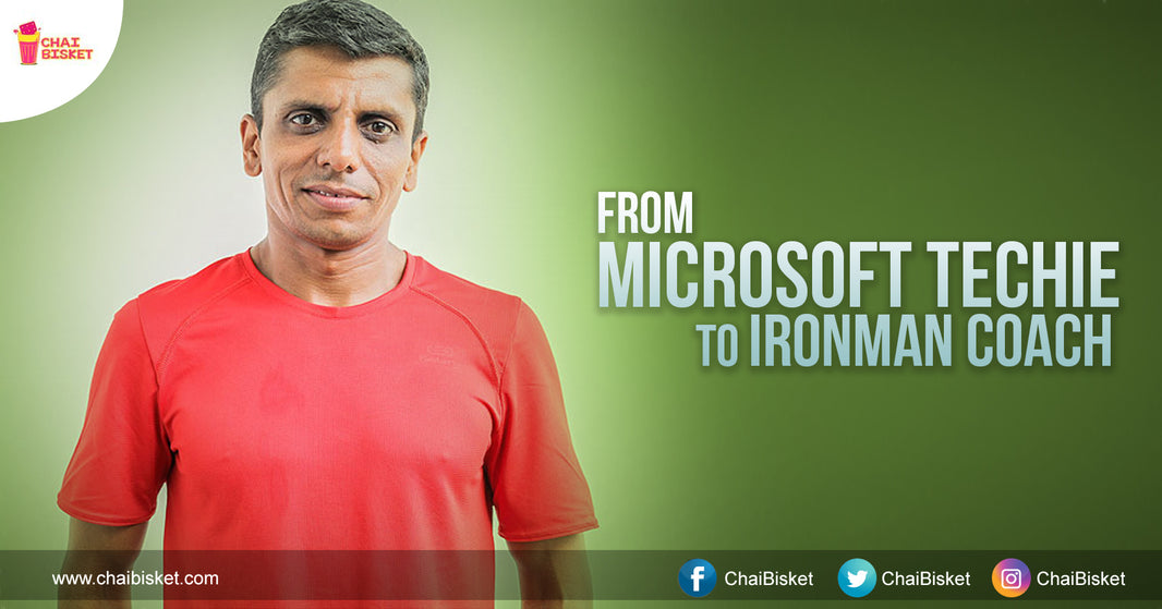 Here's An Inspiring Story Of A Techie Who Became An 'Ironman' & Started His Fitness Coaching Centre!