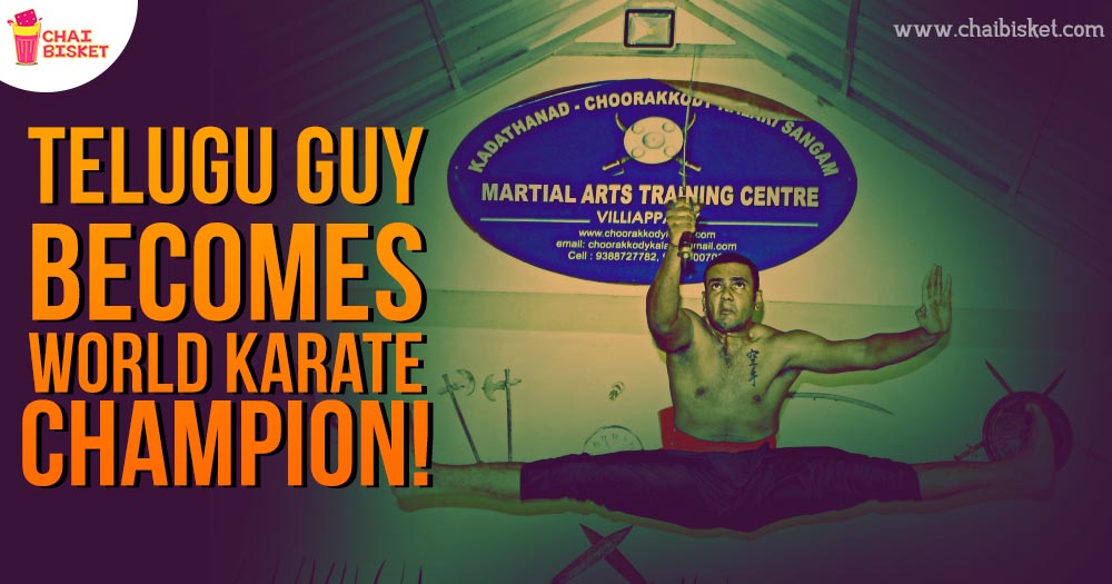 Meet The Guy From Nalgonda Who Has Been Crowned As The World Karate Champion!