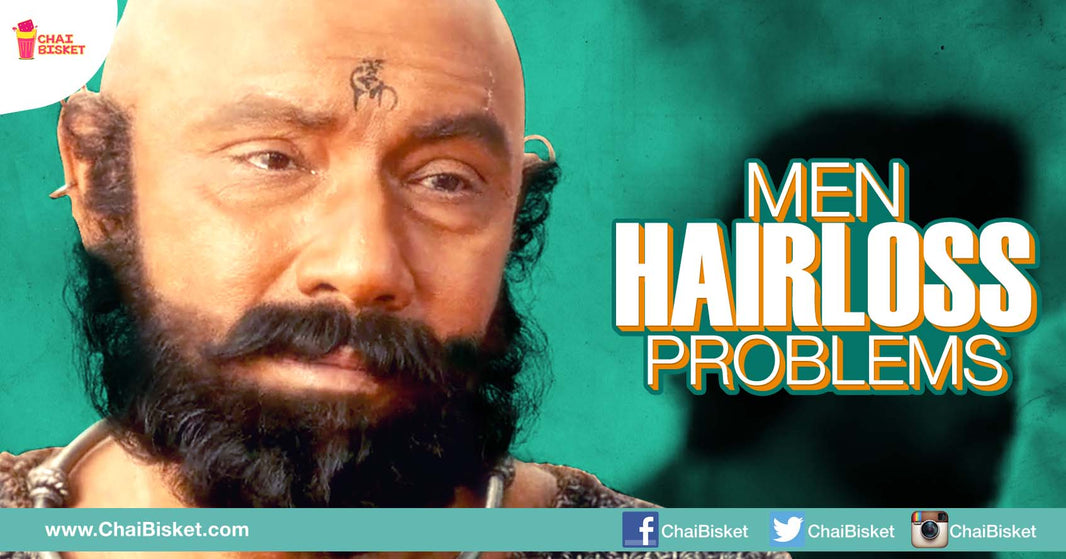 Problems That Men Face During Hairfall Phase!