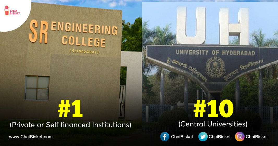 These Are The Top Colleges From Telugu States Ranked In Govt's ARIIA 2020 List