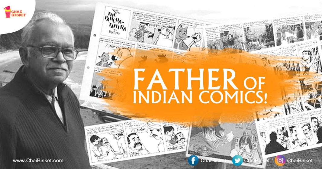 Meet The Telugu Man Who Created Some Of India's Very First Comics!