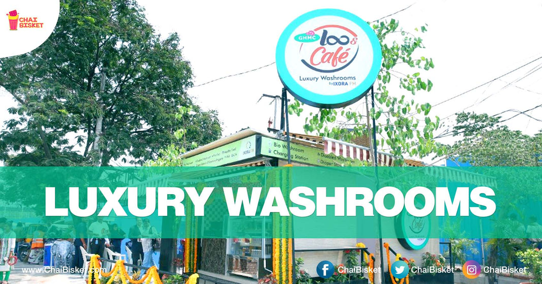 Hyderabad Welcomes Luxury Washroom With Cafe, WiFi, ATM & Many More Services!