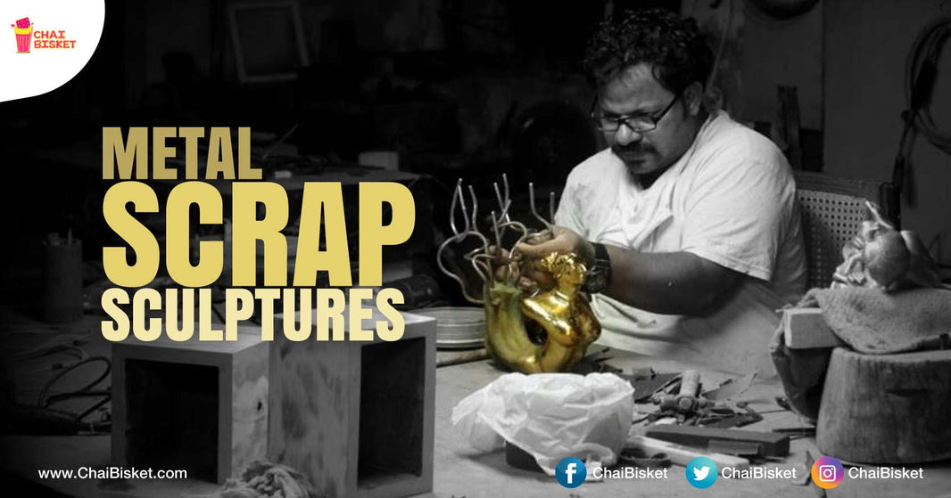 This Artist's Beautiful Metal Scrap Structures Are Totally On Another Level!