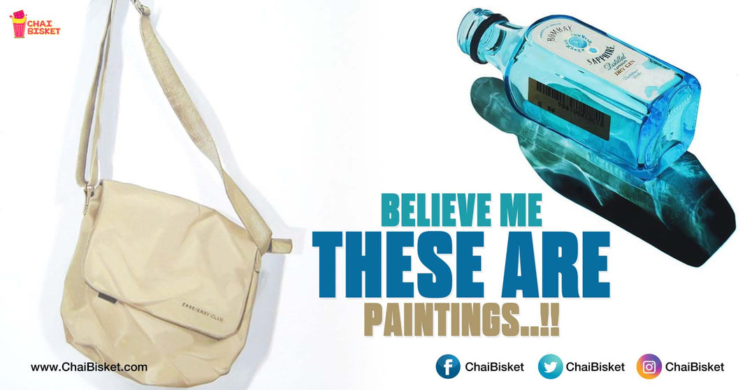 Meet Telangana's Talented Artist Whose "Hyper Realistic" Paintings Are Just Incredible To Watch!