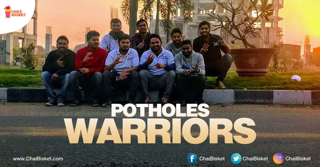 A Bunch Of Youth Got Together & Fixed 200 Dangerous Potholes & Proved Nothing Is Impossible