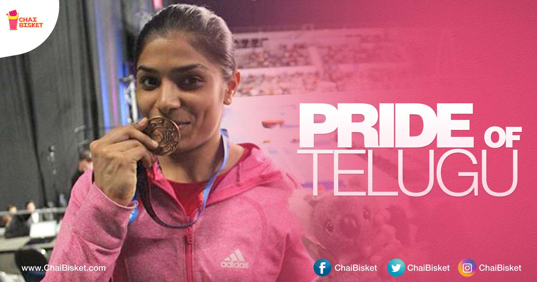 22-Yr Old Hyderabadi Girl Creates History - Becomes 1st Indian Gymnast To Win World Cup Medal!