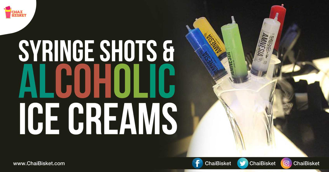 This Lounge Bar In Hyderabad Is Providing Funky Drinks With Craziest Presentation!