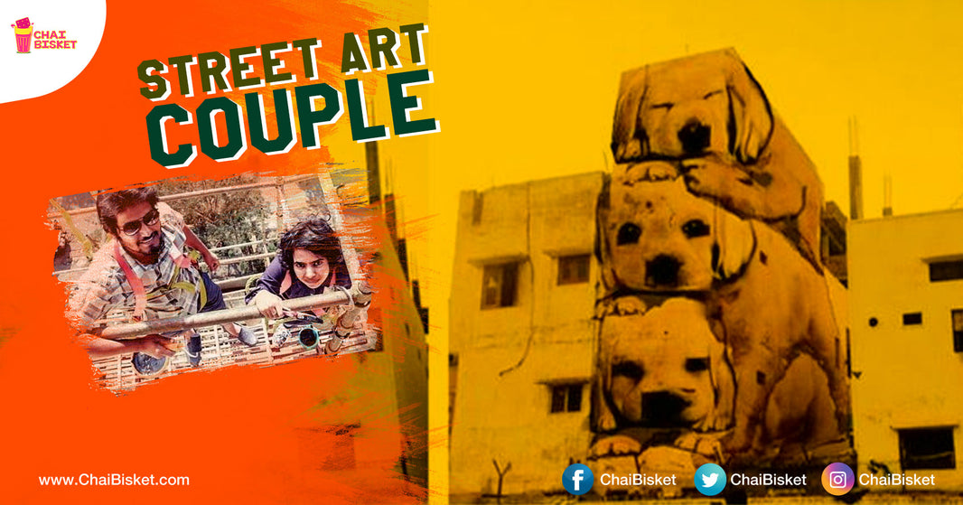 Meet The Street Artist Couple Who Are Gaining A Lot Of Recognition Through Thought-Provoking Art!