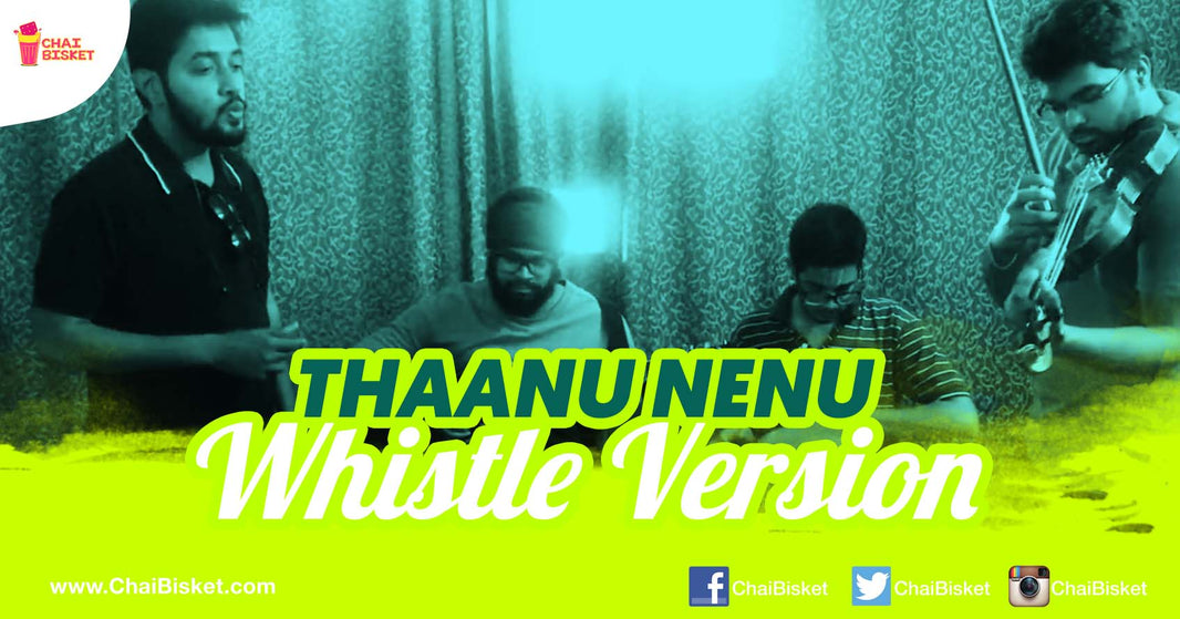 This Guy's Whistle Version Of "Thaanu Nenu" From Saahasam Swaasaga Sagipo Is Total Awesomness!