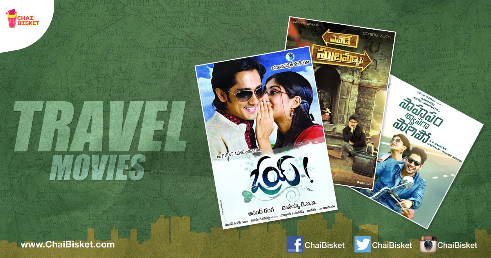 10 Travel Themed Telugu Movies That Will Make You Pack Your Bags!