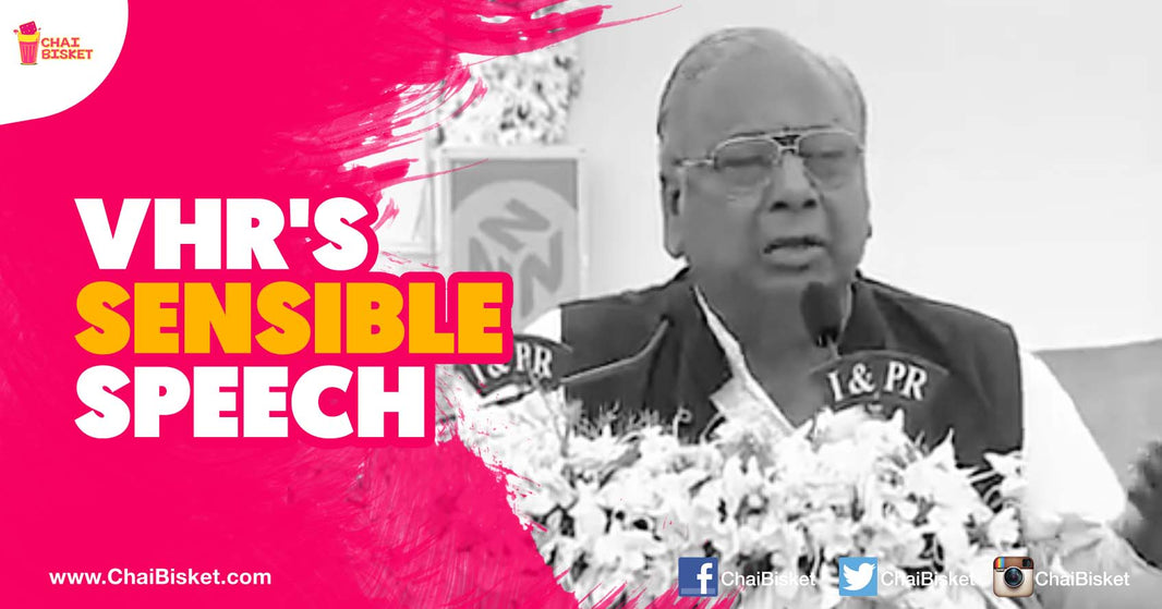 Politician V Hanumantha Rao's Sensible Comments About Traffic Issues Are Something Everybody Should Listen To!