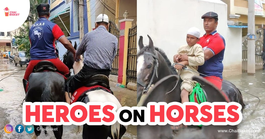 How Horses From Hyd Horse Riding School Turned Saviour In Flood Hit Areas