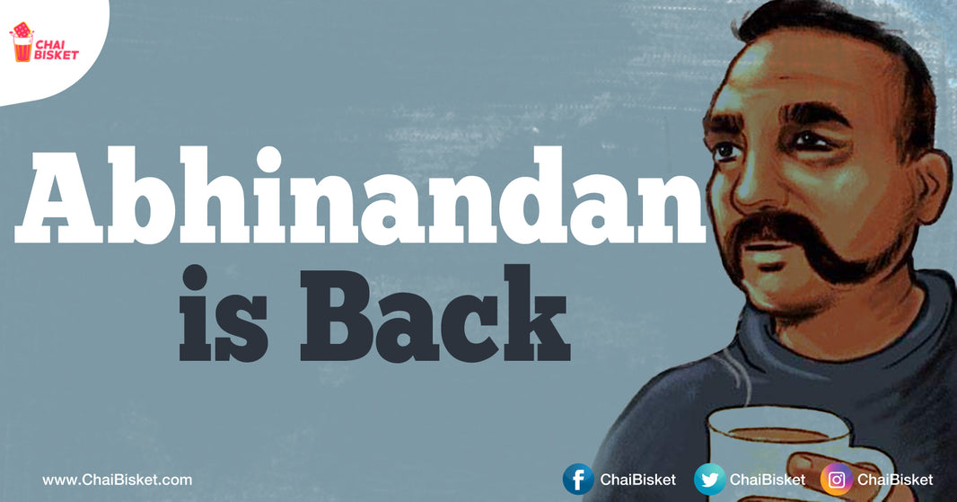 The Entire Nation Is Welcoming The Brave Hero Abhinandan & We're So Happy