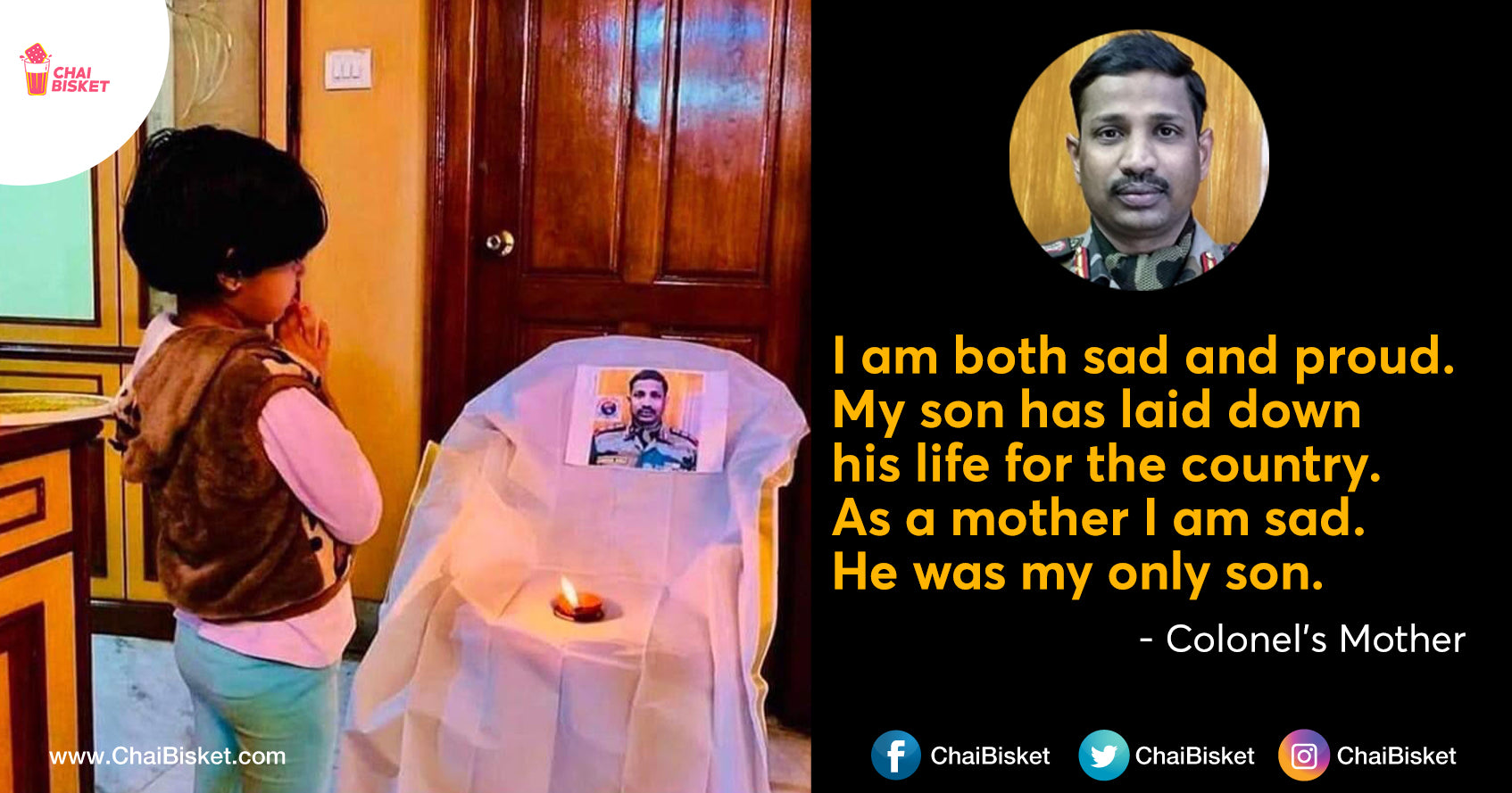 Meet Bikkumalla Santosh Babu Garu, A Colonel From Suryapet Who Was Martyred On Duty