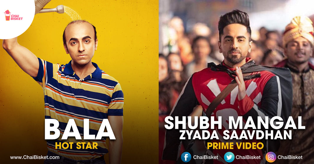 11 Ayushmann Khurrana’s Brilliant Movies On Streaming Platforms.
