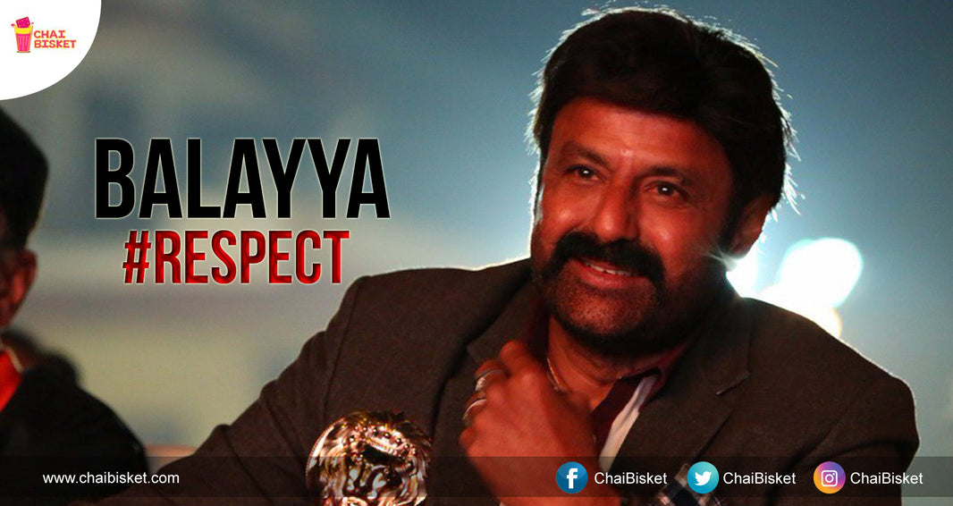 This Guy's FB Post Against Trolls On Balakrishna Will Change The Way You Look At The Actor!