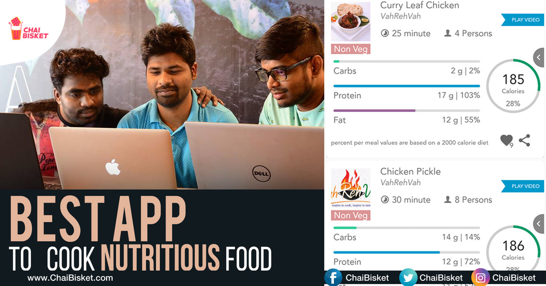This Easy Cooking App Made By 2 Telugites Is What Every Bachelor Needs In His Life
