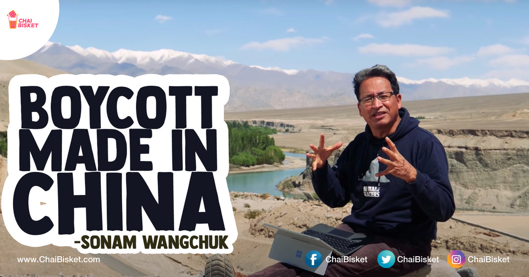 The Man Who Inspired ‘3 Idiots’ Explains WHY We Need To Get Rid Of Chinese Products