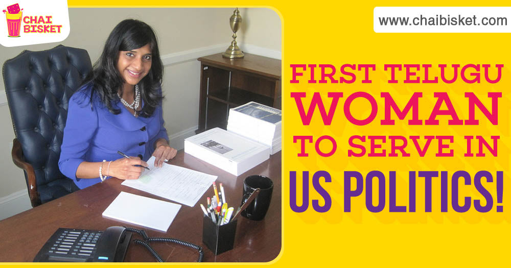 Meet The First Telugu Woman Who Made Her Mark In The Politics Of The USA!