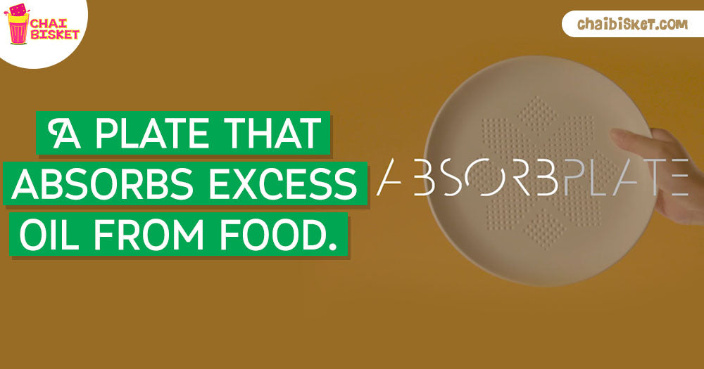 Wow! This Oil Absorbing Plate Is Just The Thing Our Local Food Scene Needs!
