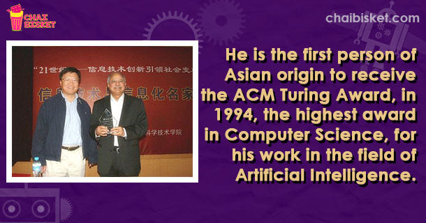 Everything You Need To Know About Raj Reddy, A Pioneer Of Artificial Intelligence