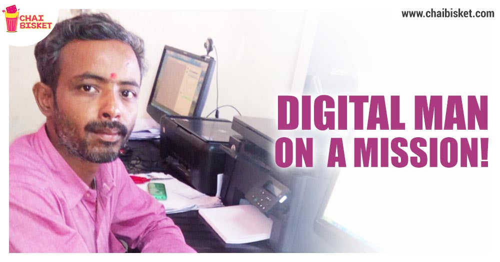 Meet The Telangana Man Who Is On A Mission To Spread Digital Literacy To Every Village In Telangana!