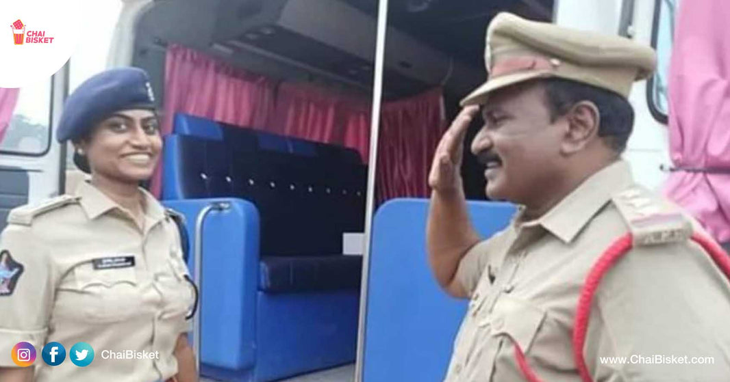 Million Dollar Picture: CI From Tirupati Salutes His DSP Daughter With Pride