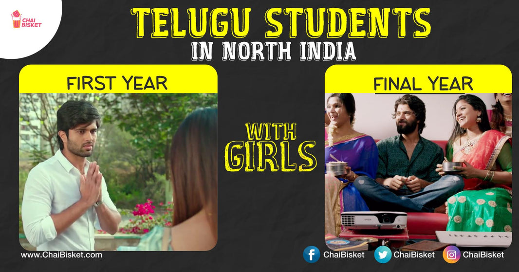 Telugu Students In North India: 1st Year Vs Final Year Transformation