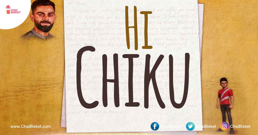 Every Cricket Fan Must Read This Letter That Virat Kohli Wrote To His 15 Year Younger Self