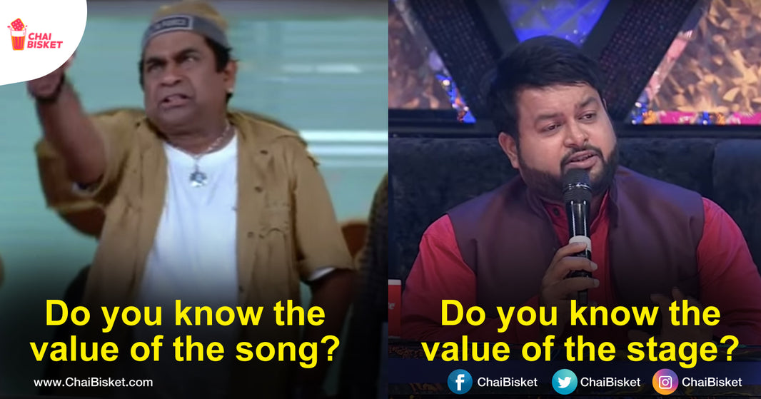 Thaman Basically Recreated Brahmi's Iconic King Scene & Its ROFL