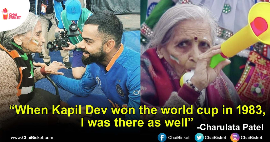 An 87-Year-Old Lady Cheering For Our Team Proves Why Cricket Is Most Loved In India