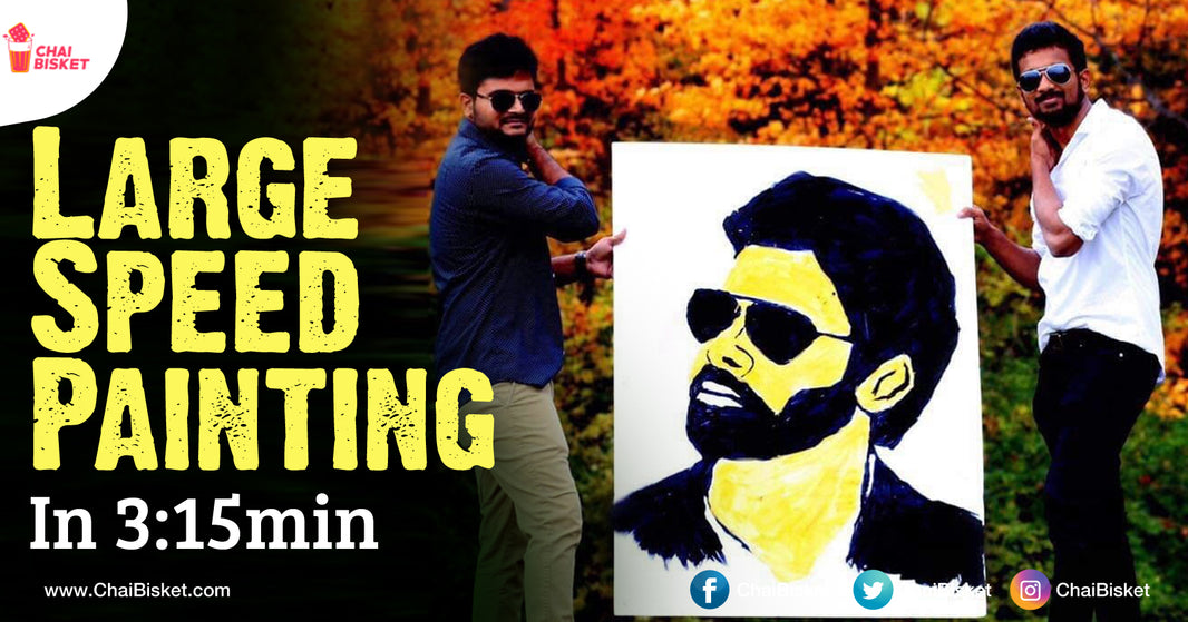 This Telugu Talent In USA Can 'Speed Paint' Surreal Arts In Under 3 Mins