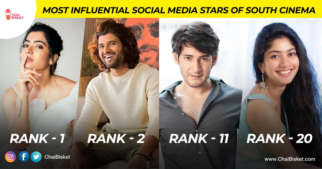 Who Are The Most Influential Social Media Stars Of South India? According To Forbes. Checkout The List