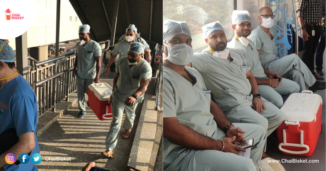 How Hyderabad Metro Helped In Transporting A Heart In Peak Hours