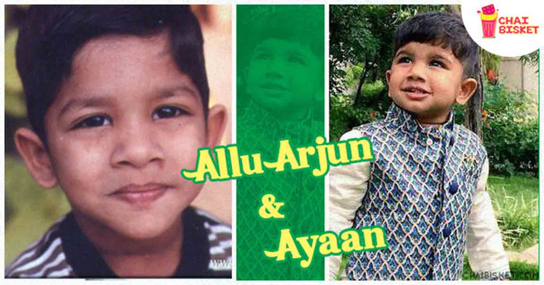 Presenting the Cute Pics of Stars and Their Kids at The Same Age!