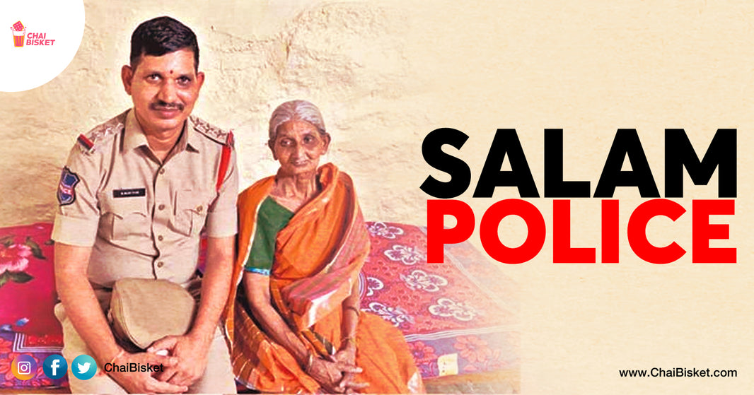 How This Hyderabad Police Man Helped A 72 Year Old Women Who Lost Her House In Recent Rains