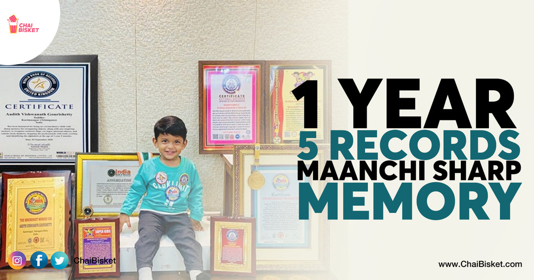 This 1 Year Old Buddodu From Hyd Holds Multiple Records For Having Sharp Memory