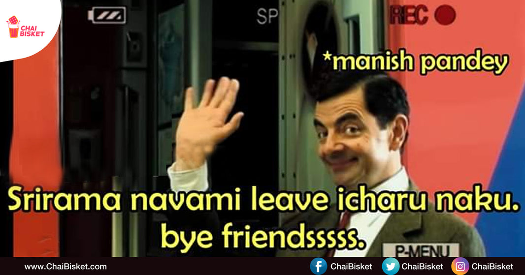 Manish Pandey Kanapadutaledhu: These Memes About Manish's Absence Are ROFL