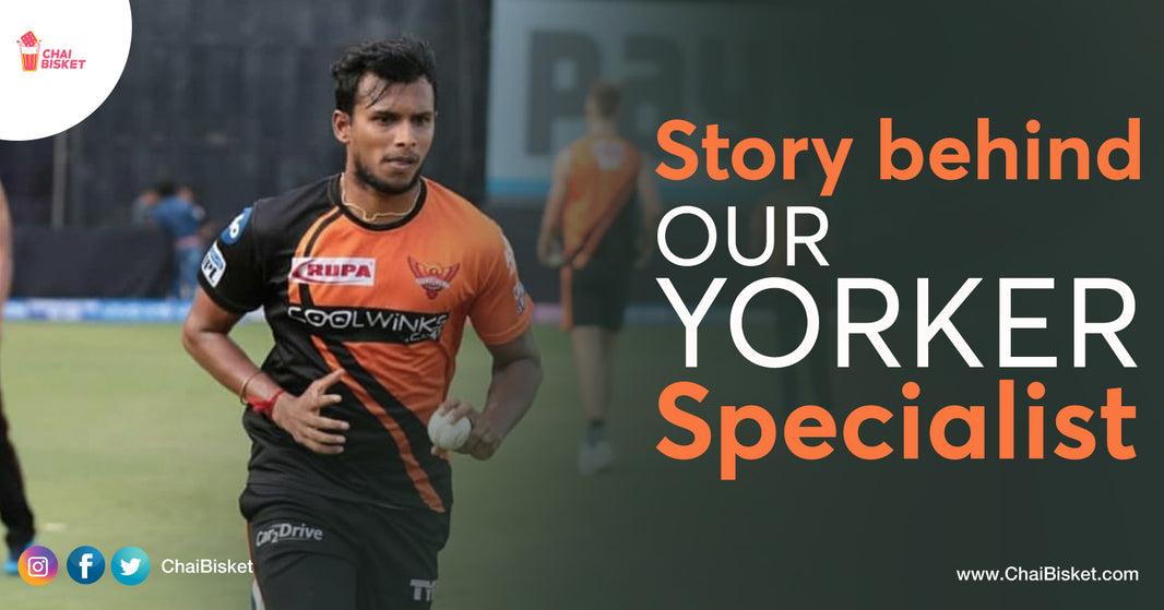 The Inspiring Story Of Rising Talent, Natarajan: The Man Of The Hour For SRH Matches