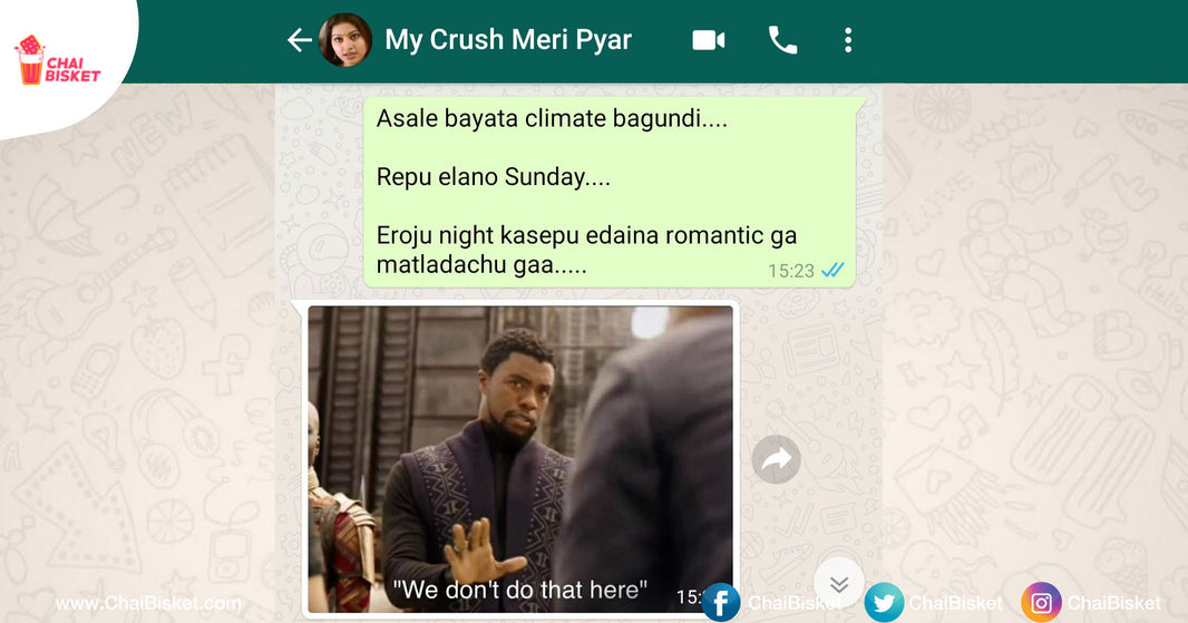If Your Crush Is A Meme Lover & Replies Only Through Memes
